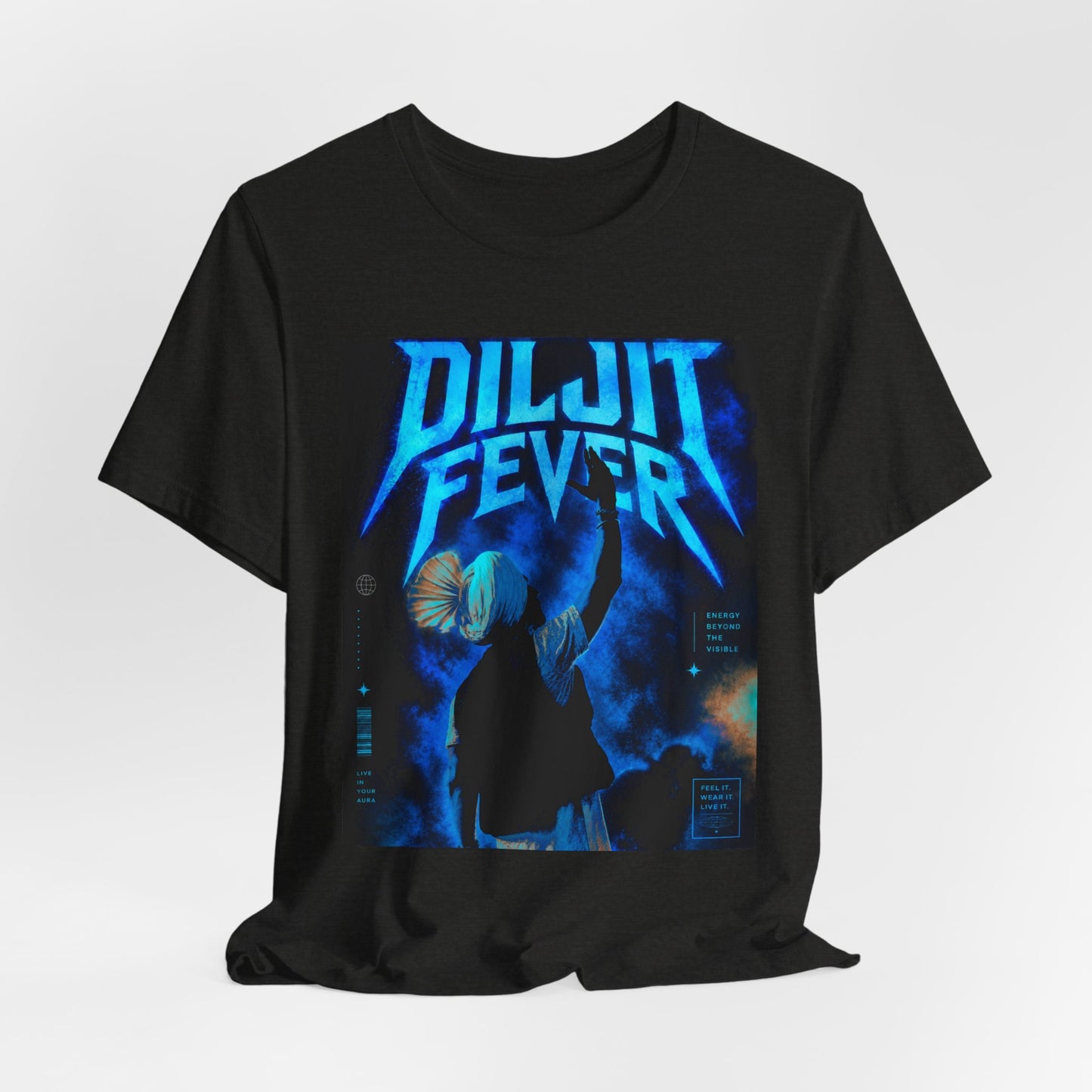 Diljit Fever Graphic Tee — Neon Concert T‑Shirt