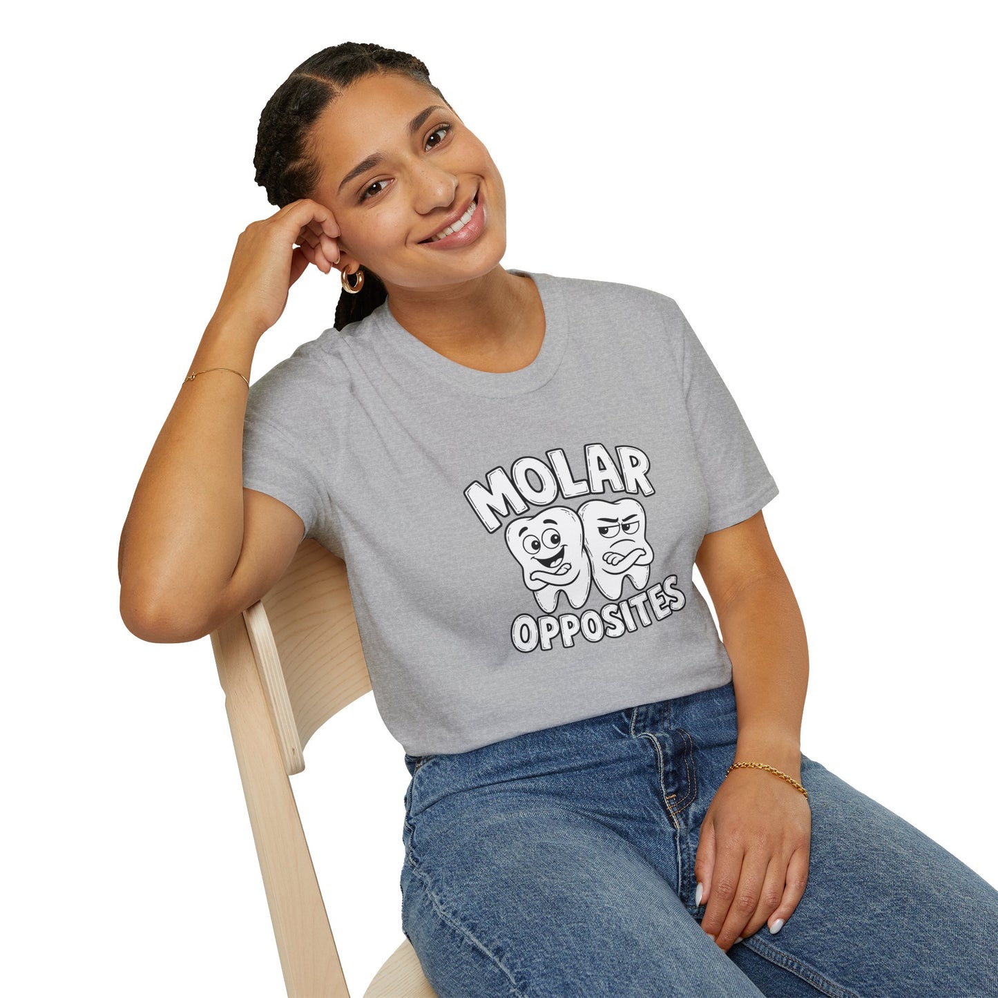 Molar Opposites – Funny Dental Tee