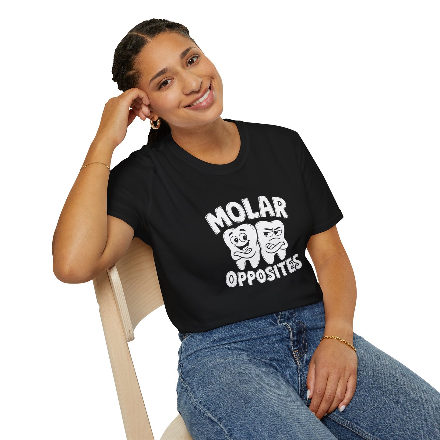 Molar Opposites – Funny Dental Tee