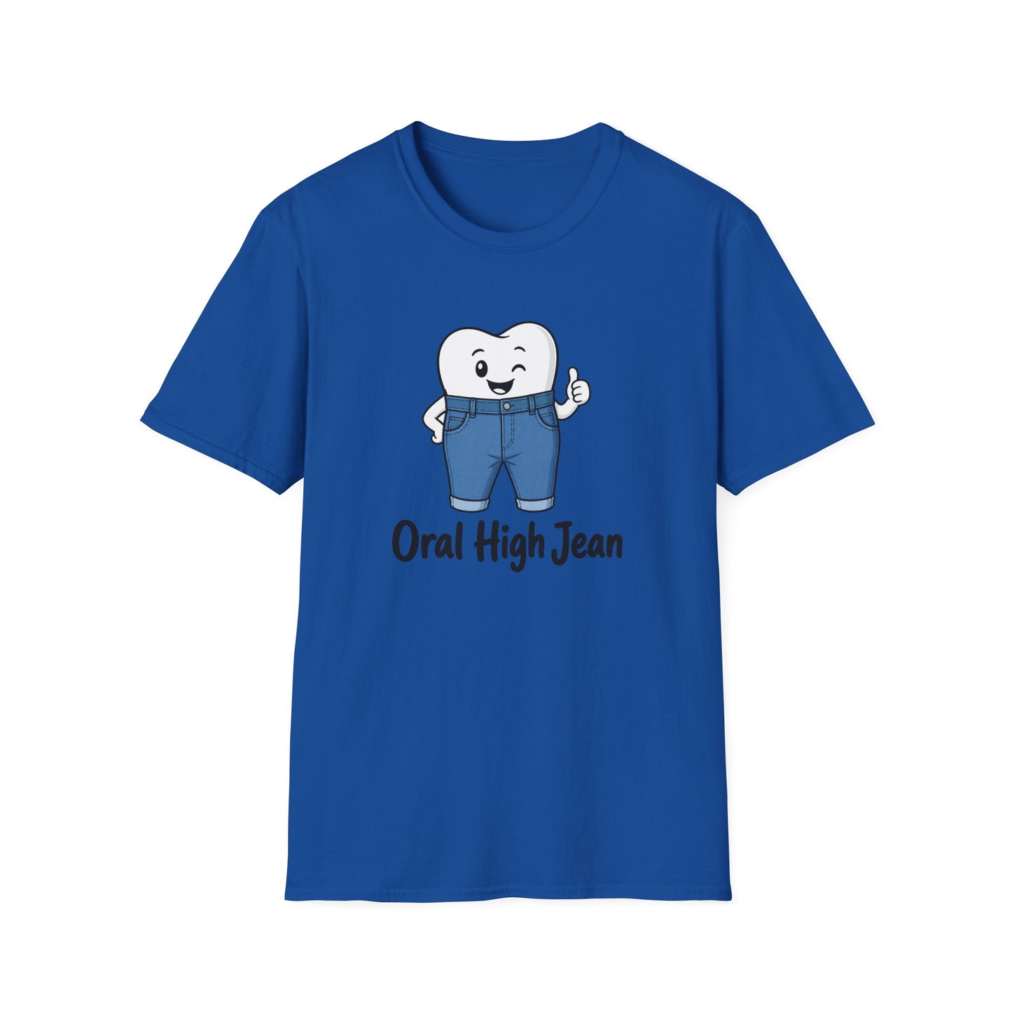 'Oral High Jean' Funny Dental Graphic Tee