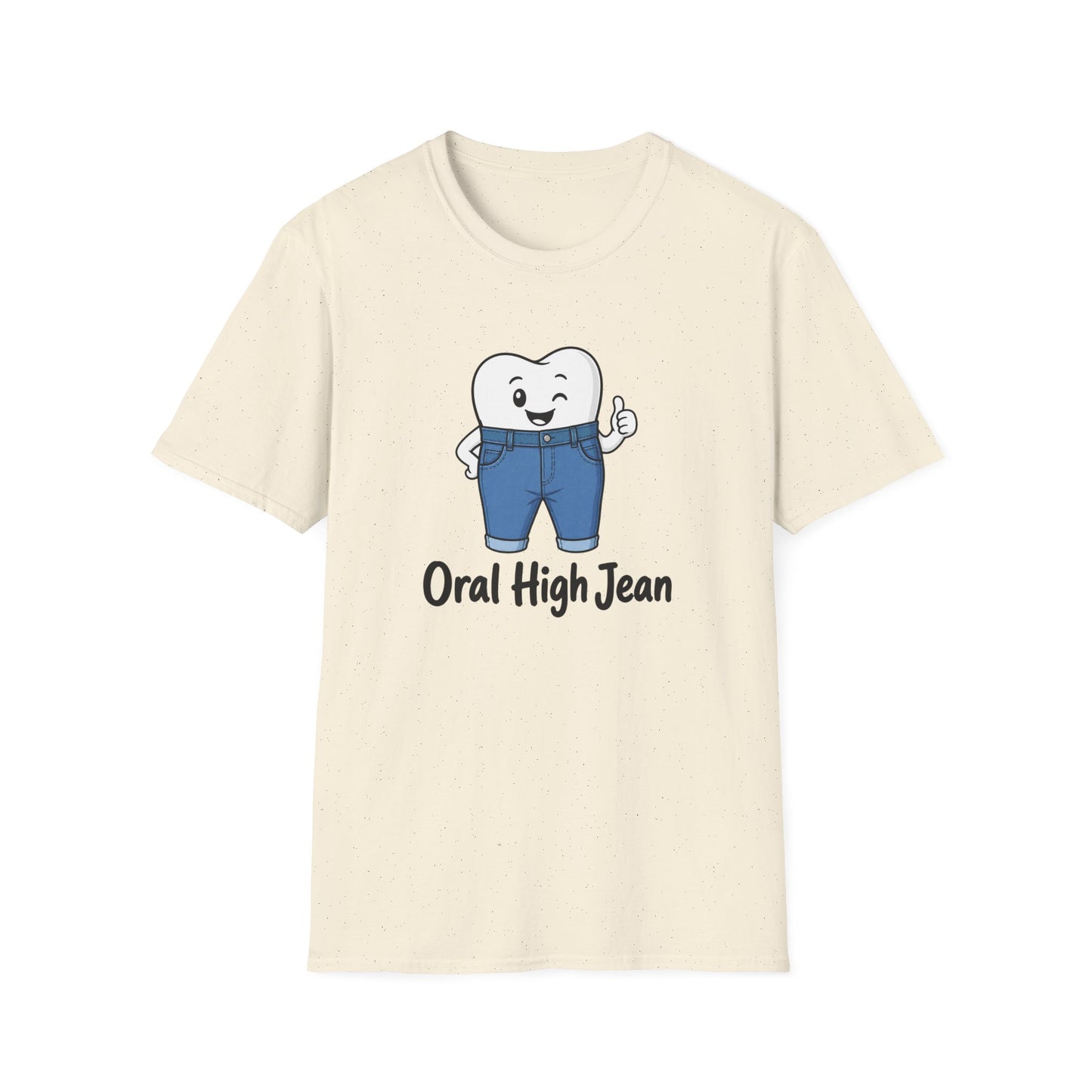 'Oral High Jean' Funny Dental Graphic Tee