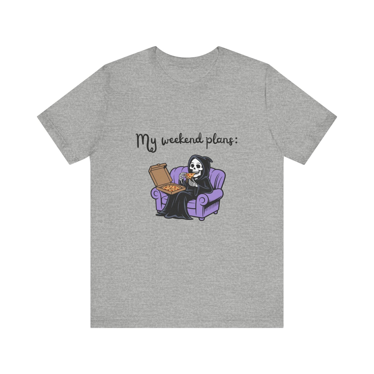 Grim Reaper "My Weekend Plans" T‑Shirt