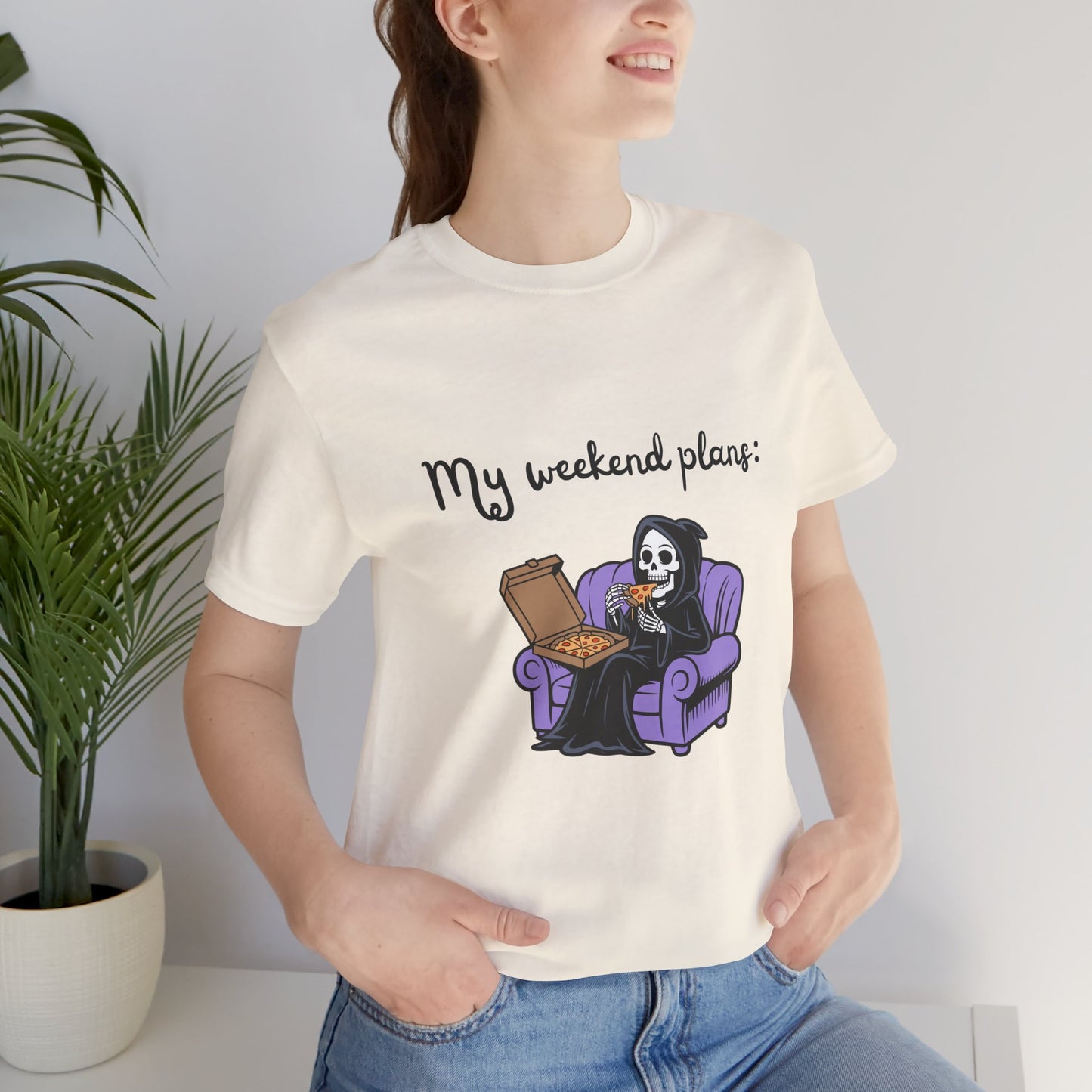 Grim Reaper "My Weekend Plans" T‑Shirt