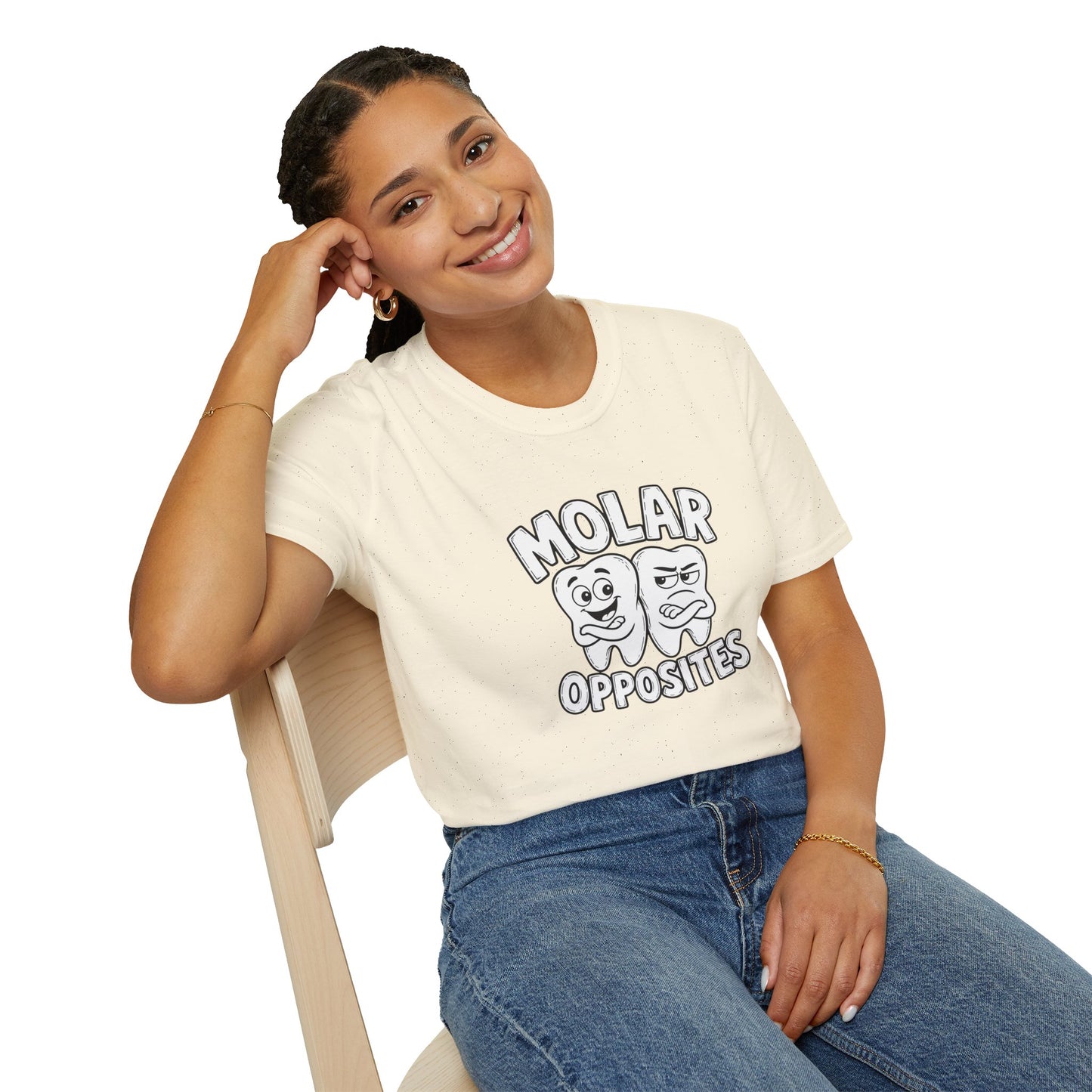 Molar Opposites – Funny Dental Tee