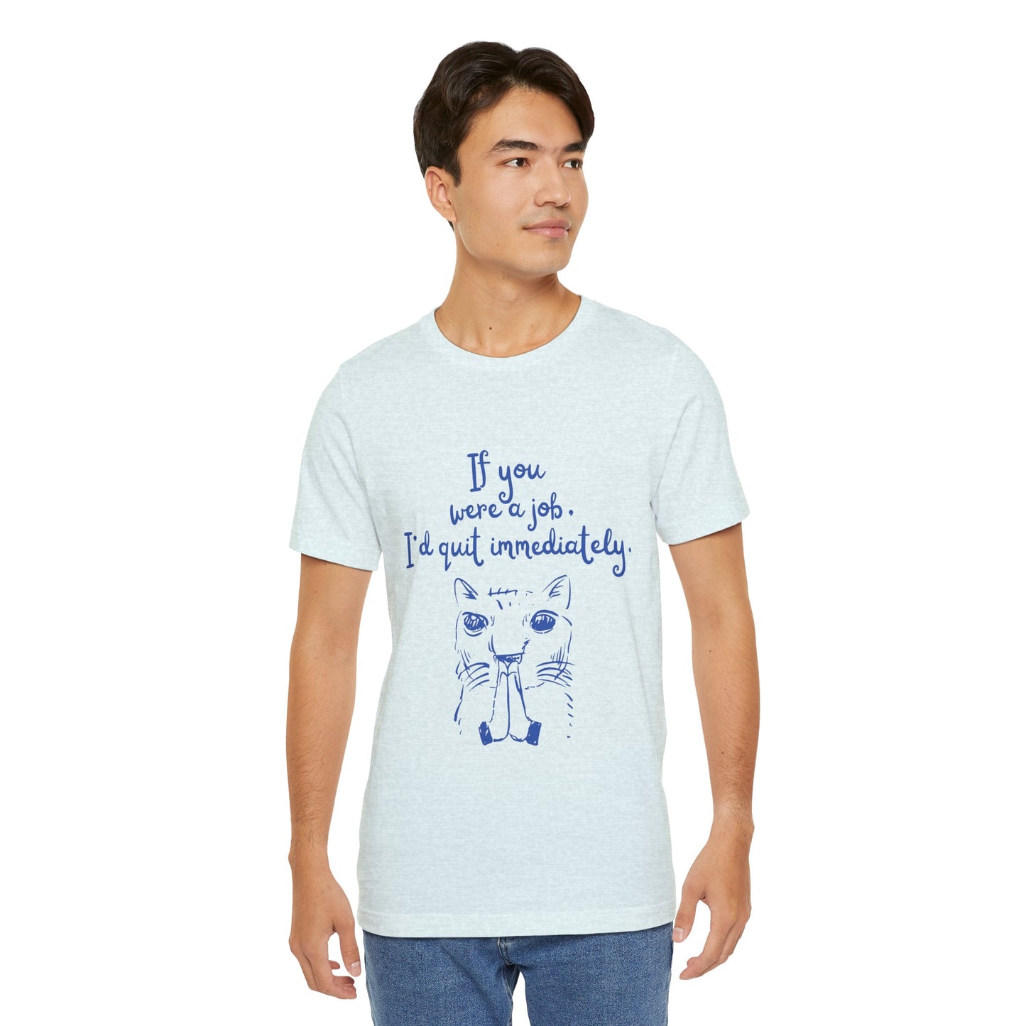 Cat Sarcasm Funny Tee