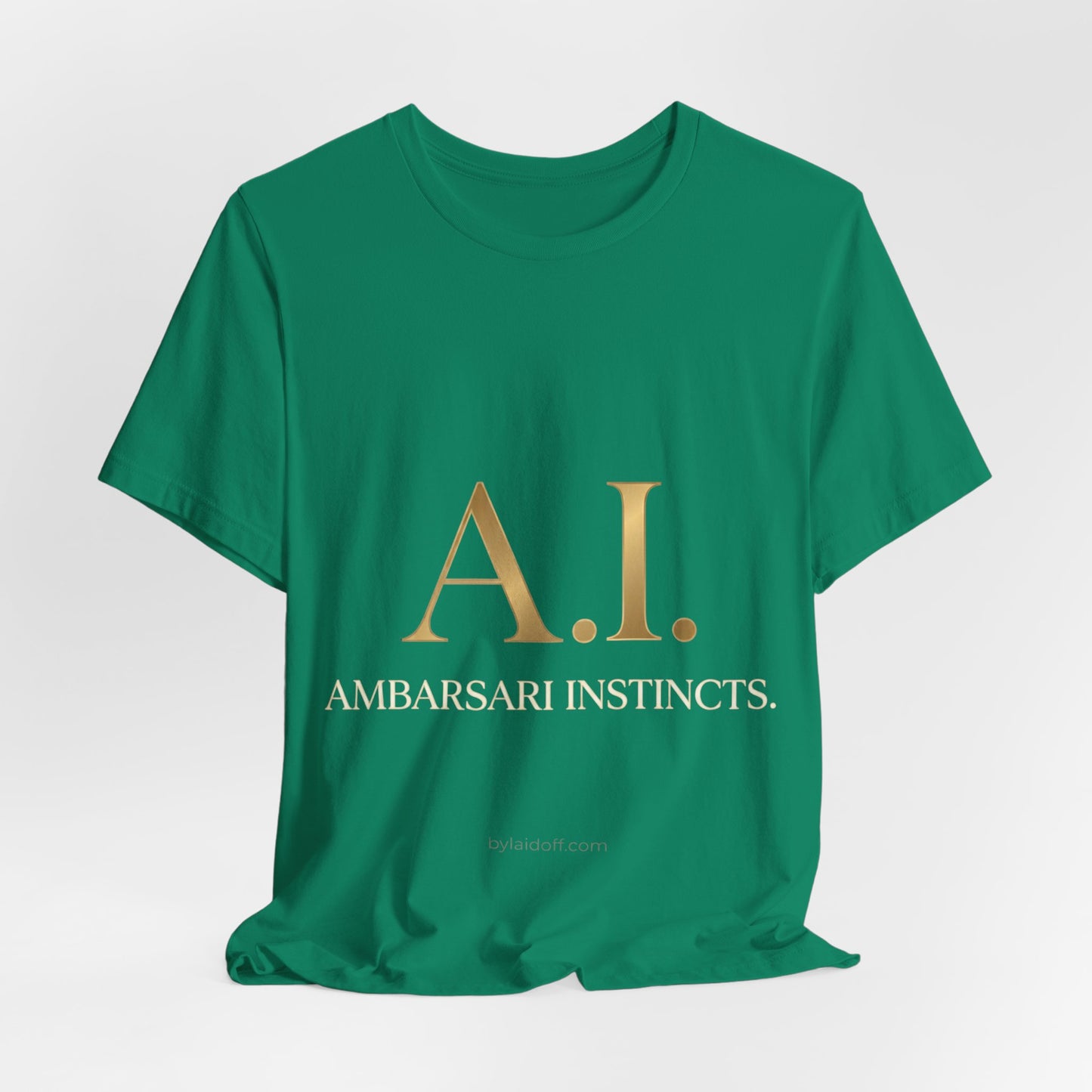 A.I. Ambarsari Instincts — Minimal Tech Graphic T-Shirt