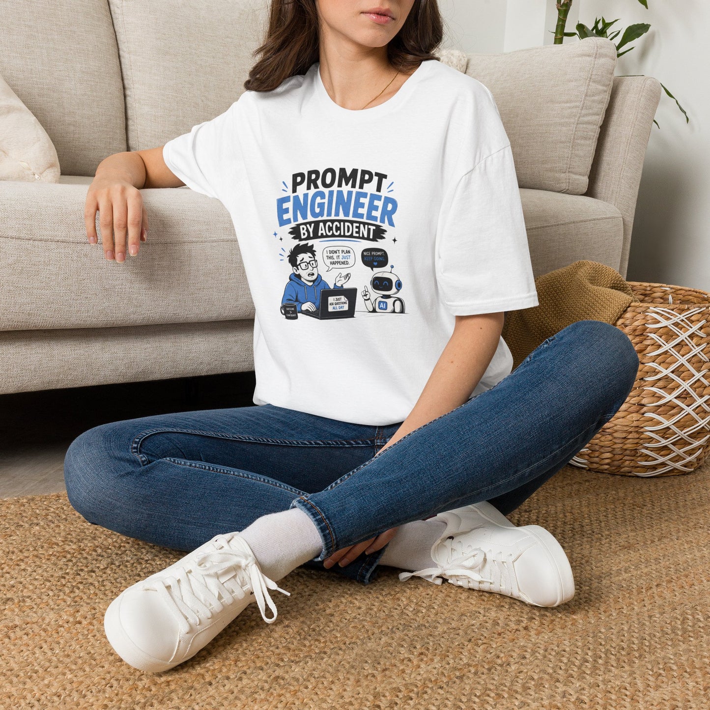 Prompt Engineer by Accident - Funny AI Developer Tee