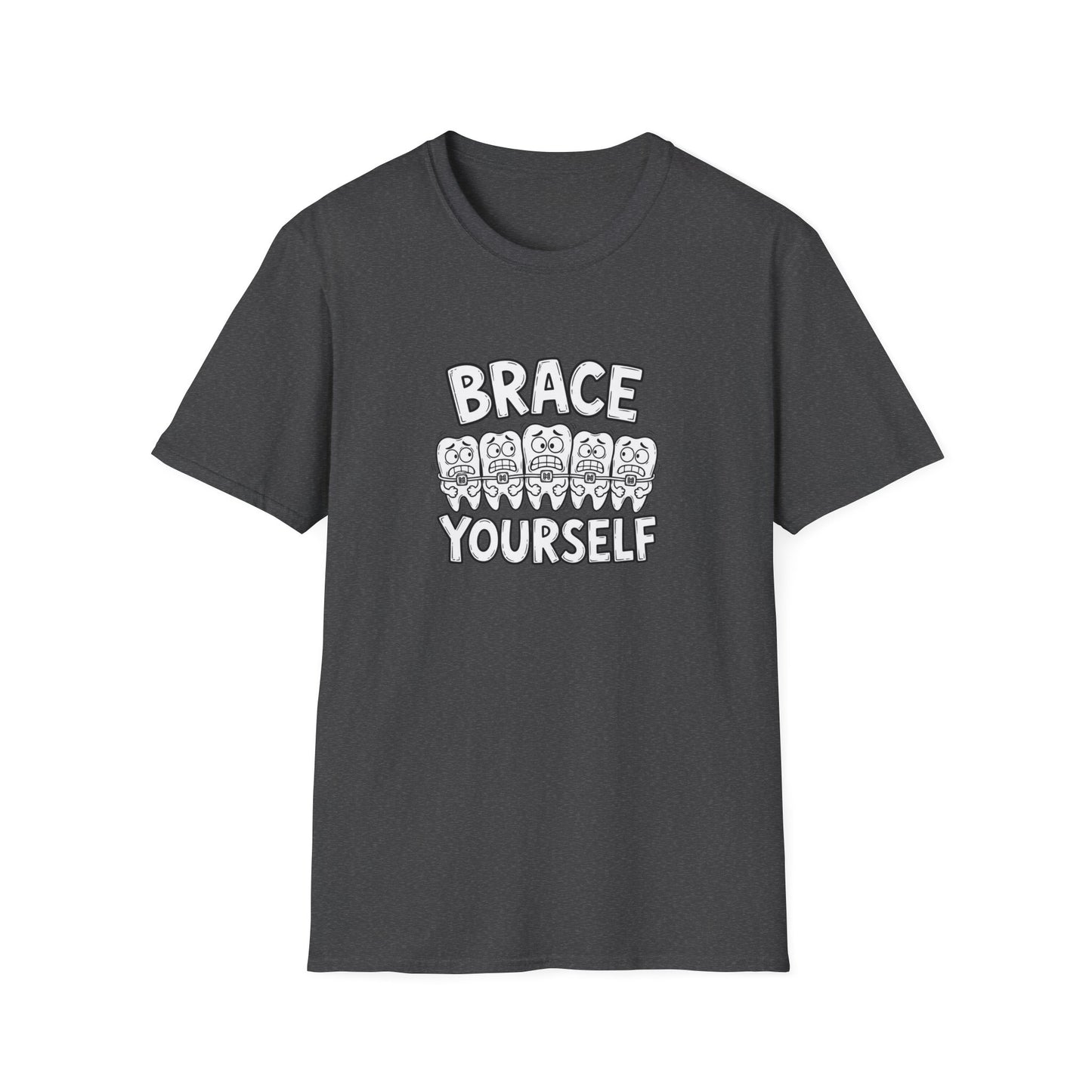 Brace Yourself - Funny Dental Humor Tee