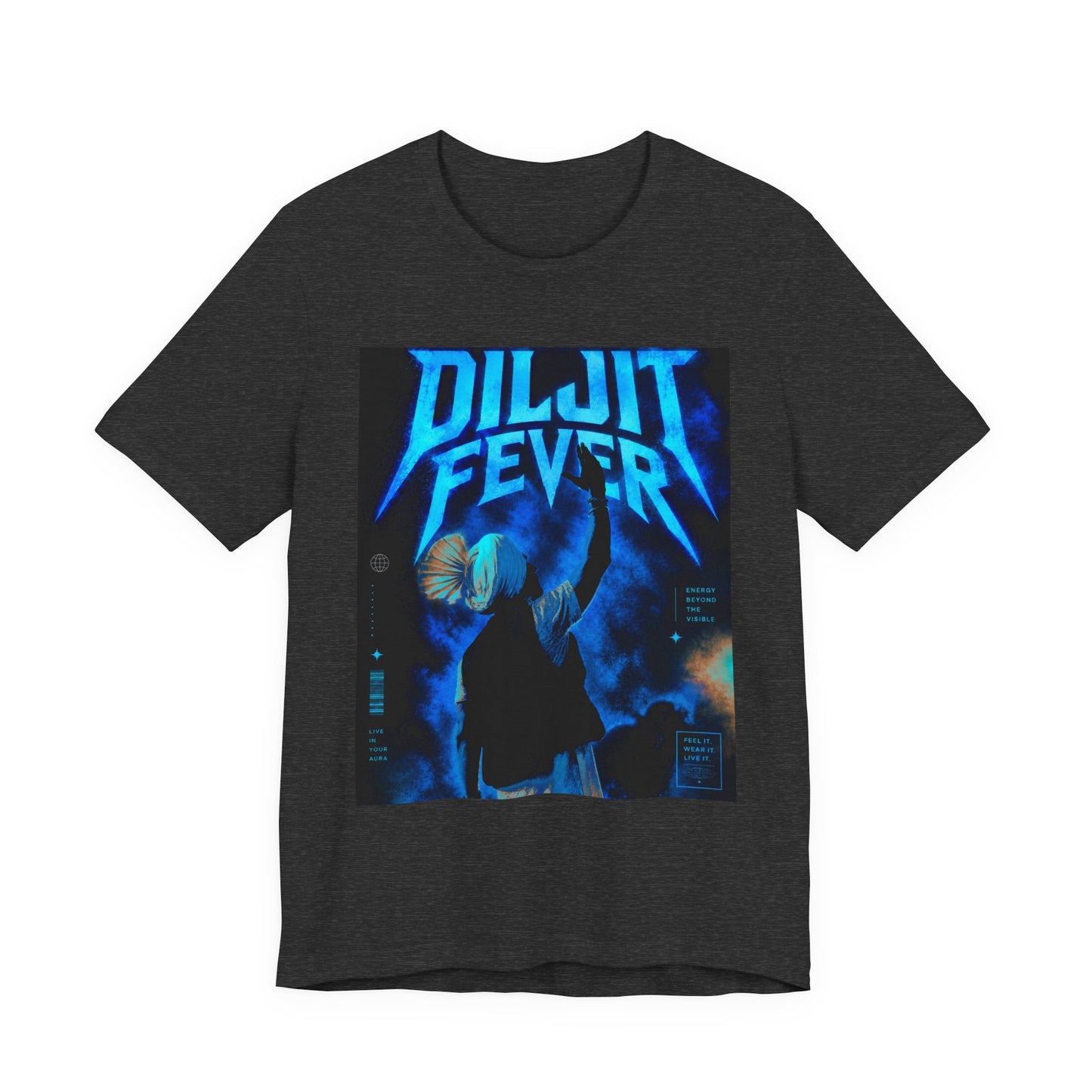 Diljit Fever Graphic Tee — Neon Concert T‑Shirt