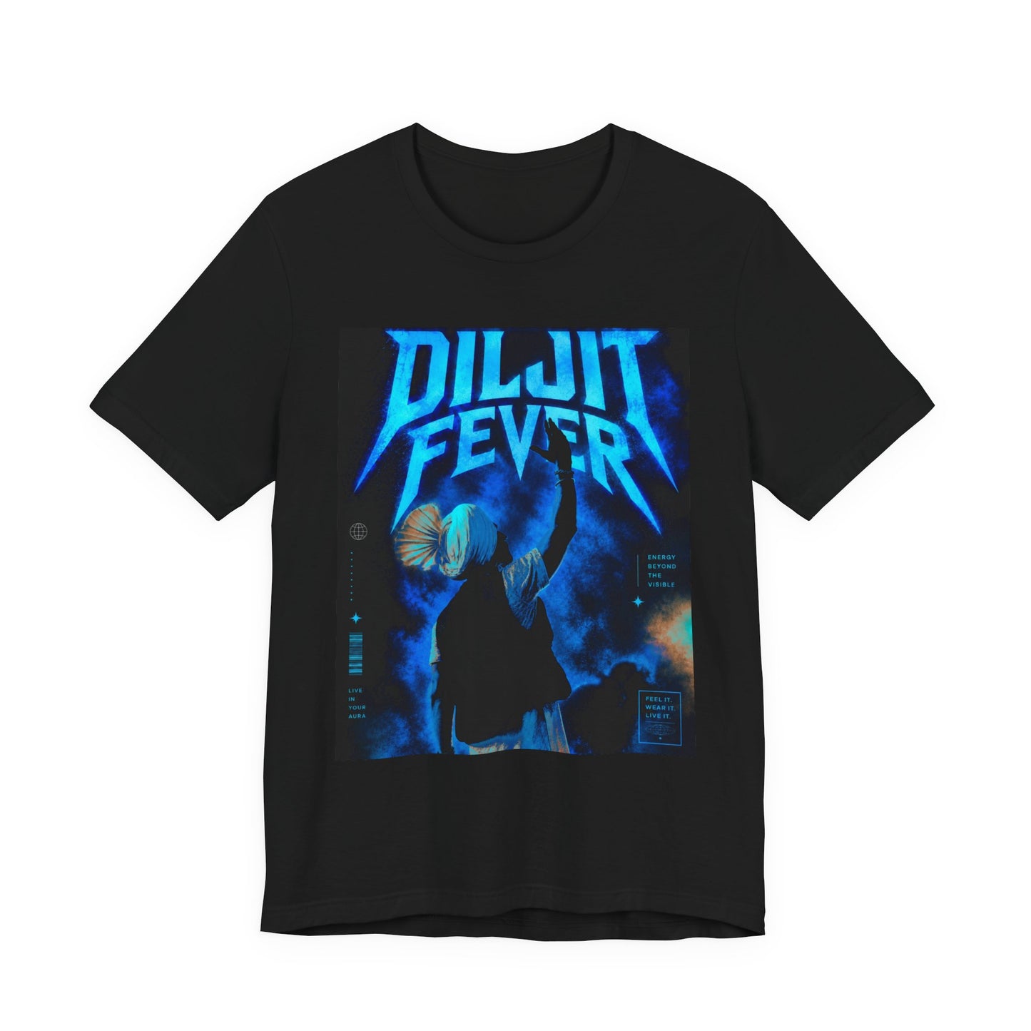 Diljit Fever Graphic Tee — Neon Concert T‑Shirt