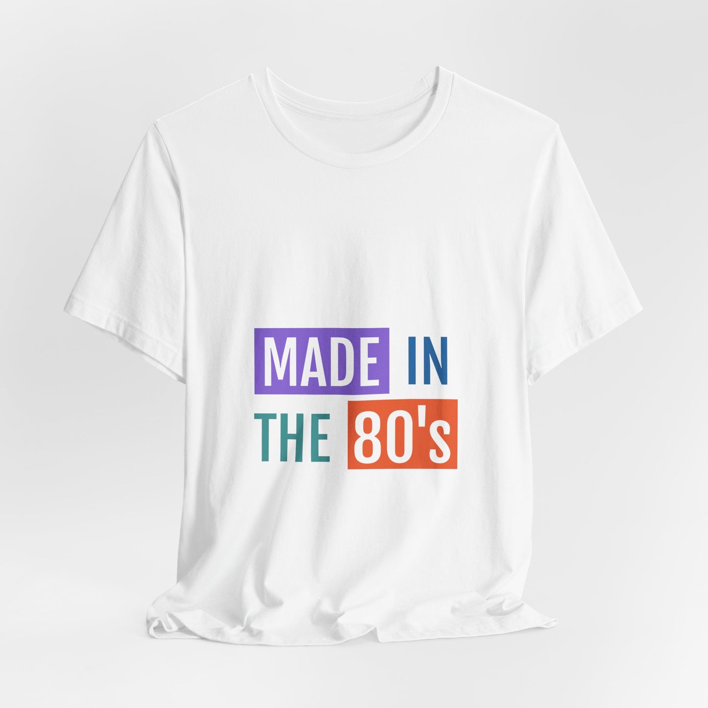 Made in the 80's Tee - Retro 1980s Birthday Shirt