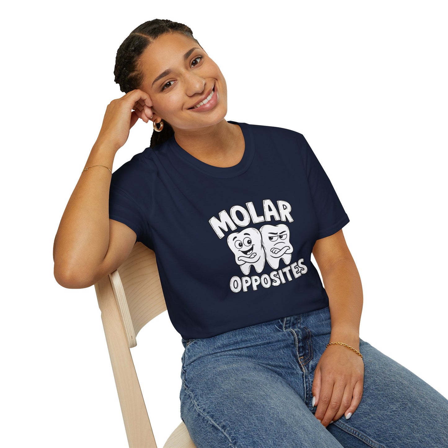 Molar Opposites – Funny Dental Tee