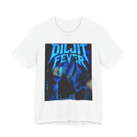 Diljit Fever Graphic Tee — Neon Concert T‑Shirt
